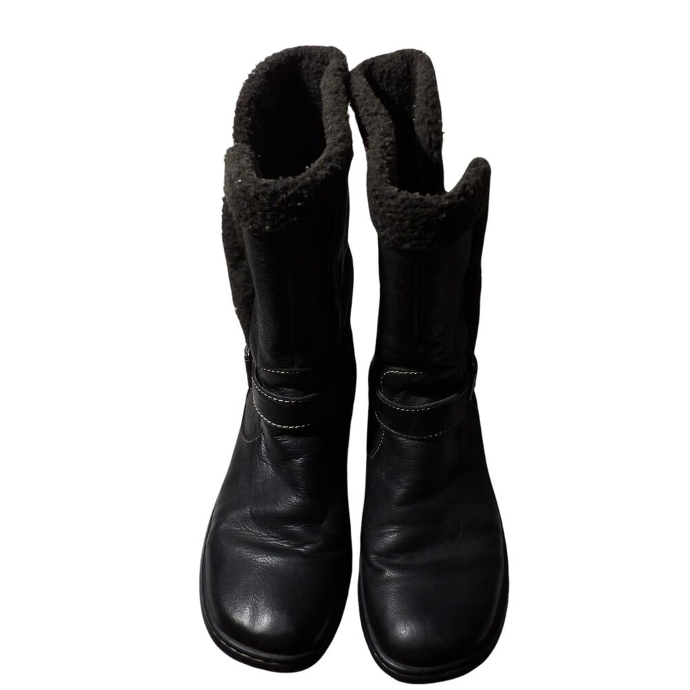 Dr Matens‎ Brielle Fur Lined Leather Calf Boots US Size 9 Womens